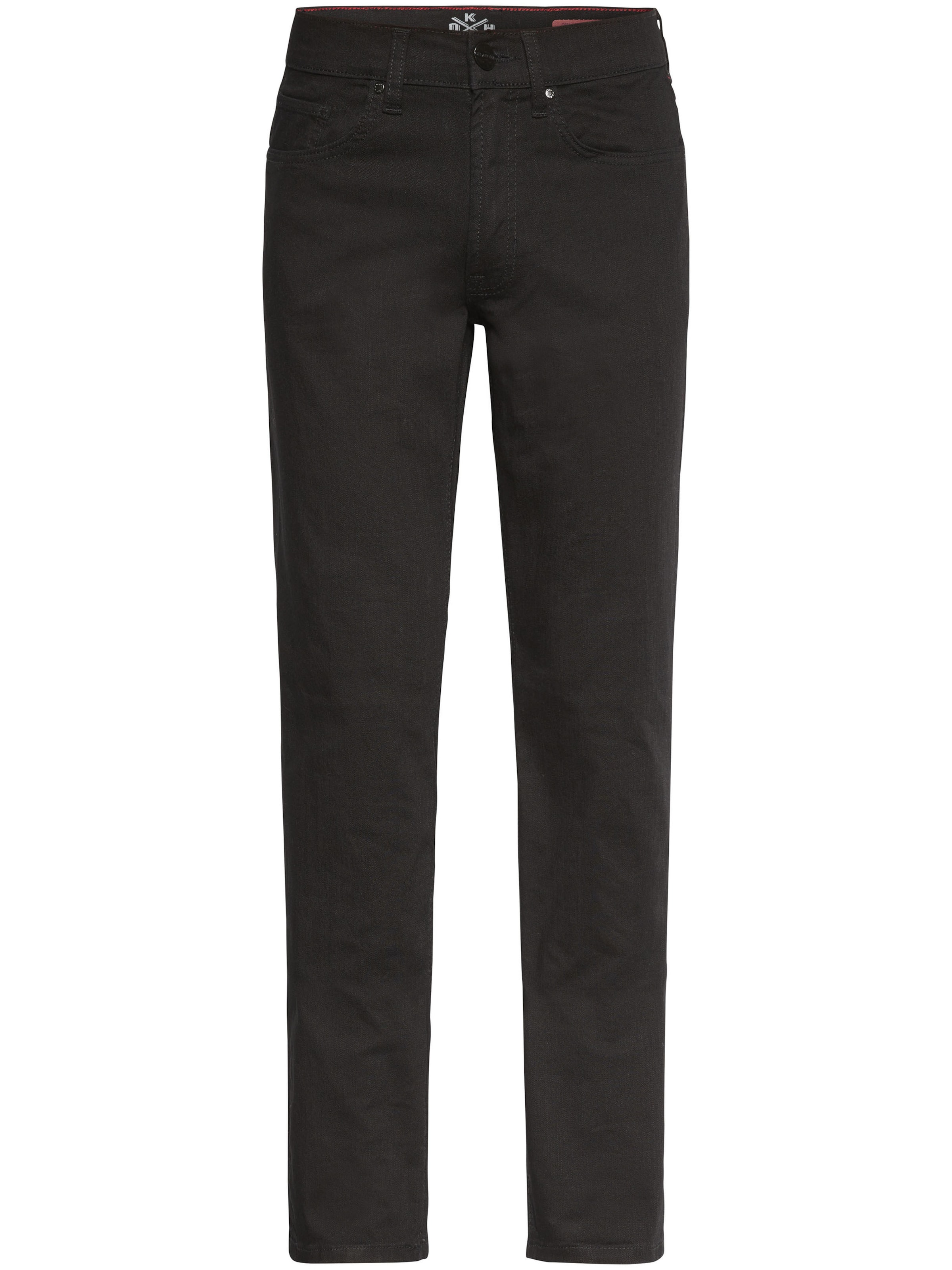 Oklahoma Jeans Regular Jeans in Schwarz: Vorderseite