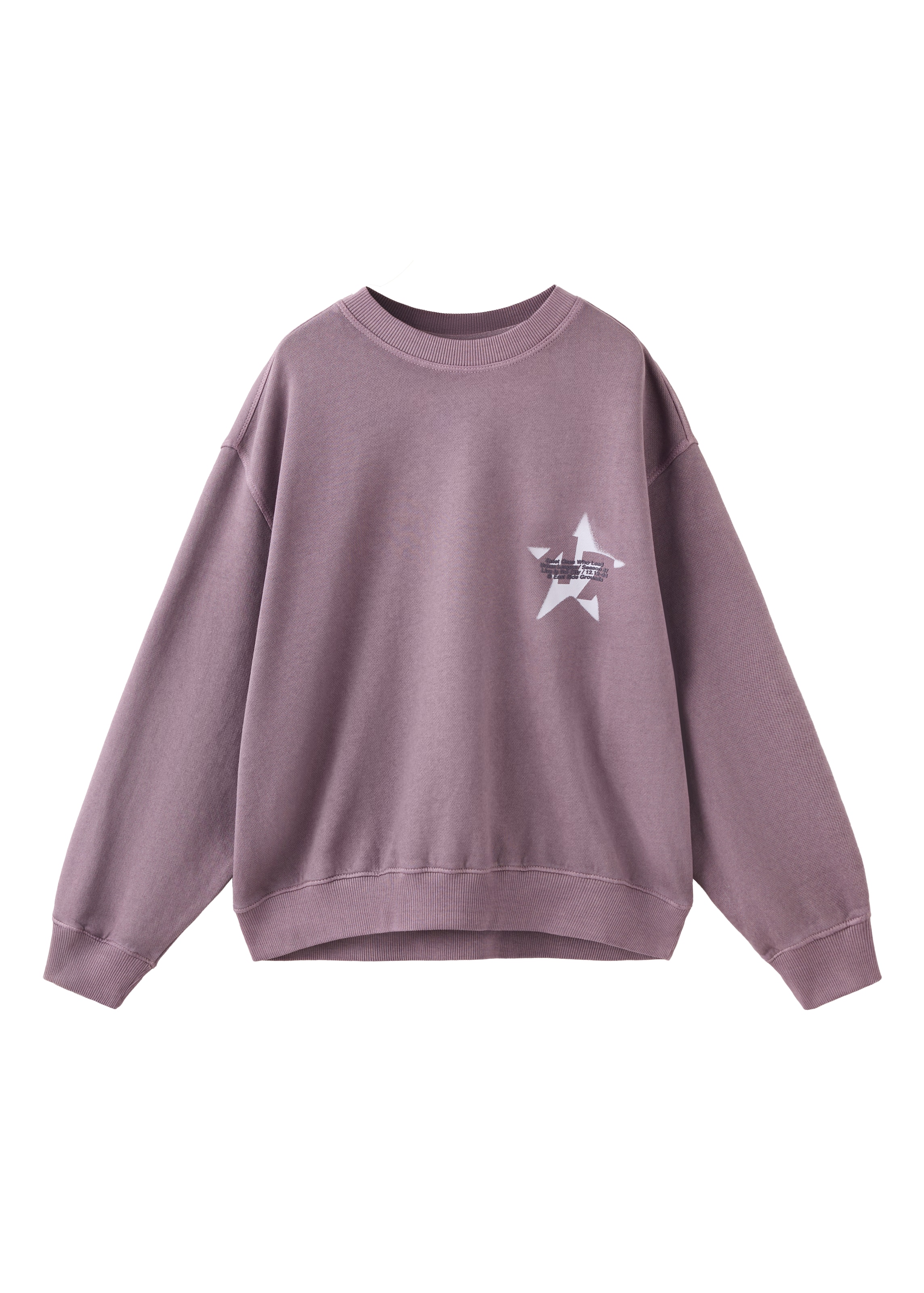 MANGO KIDS Sweatshirt 'AFIELD' in Purple: front