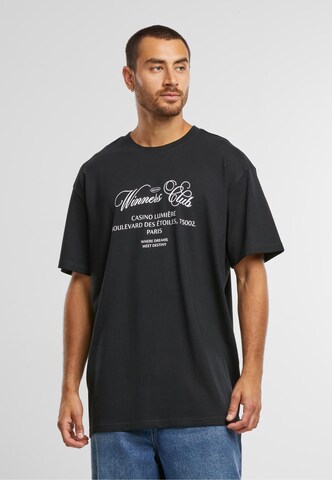 T-Shirt 'Winners Club' Mister Tee en noir