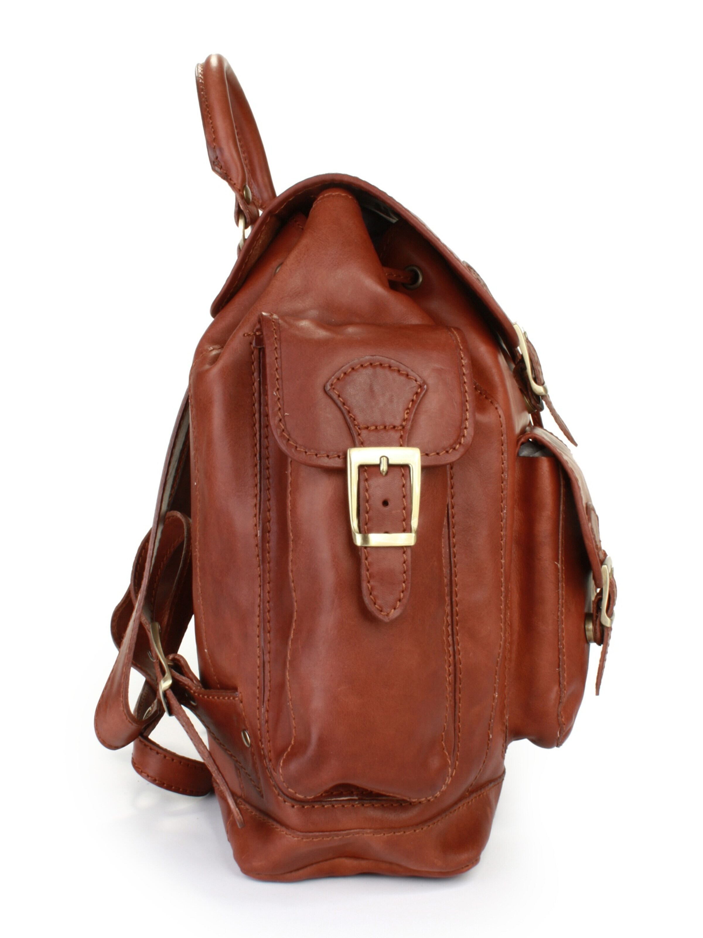 piké Rucksack 'ADONIA'‌‌‌‌‌ in Braun