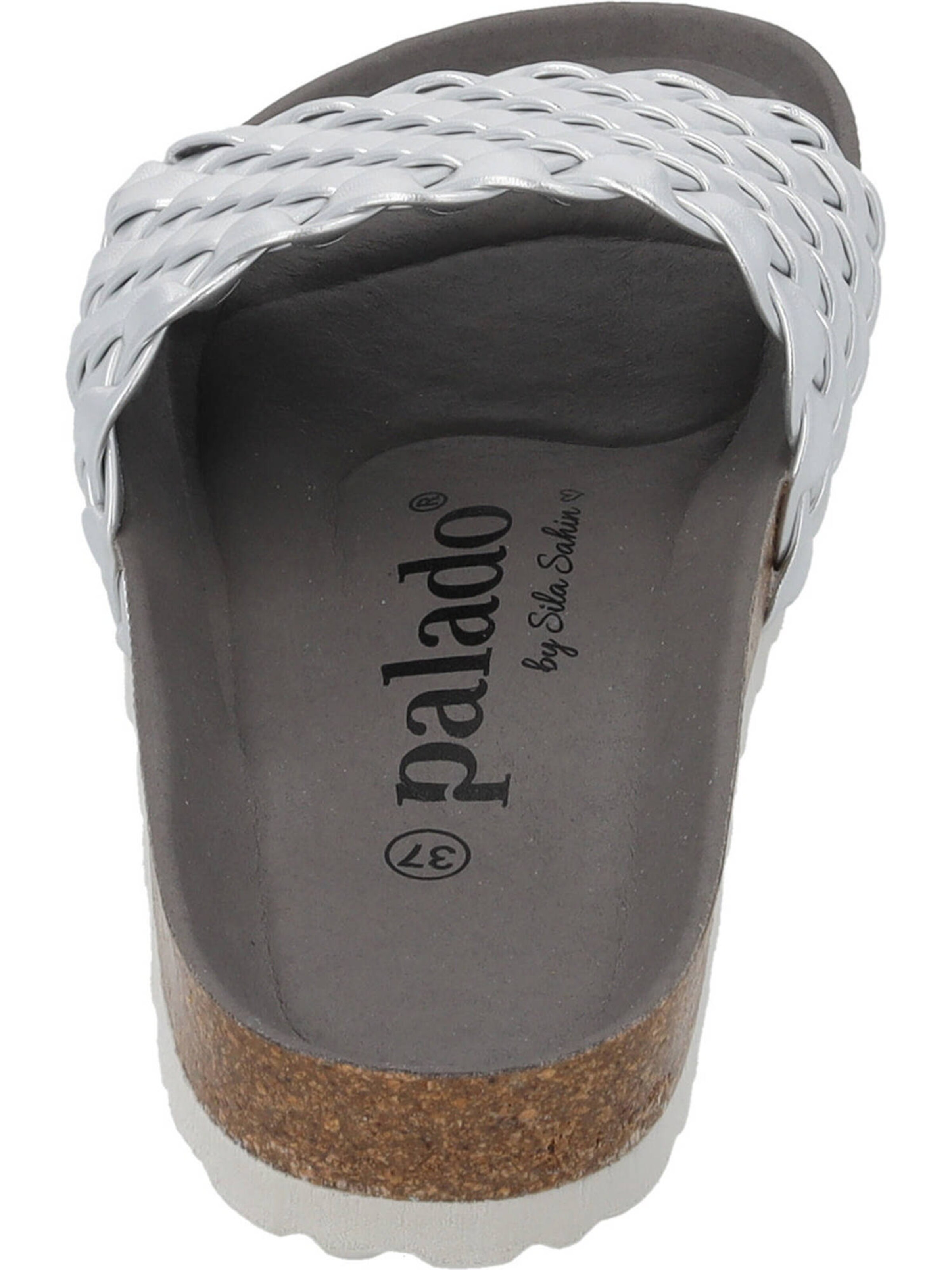 Palado by Sila Sahin Pantolette 'Lerima' in Silber