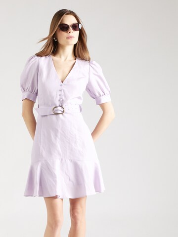 Robe Twinset en violet : devant