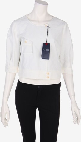 Armani Jeans Jacket & Coat in S in White: front
