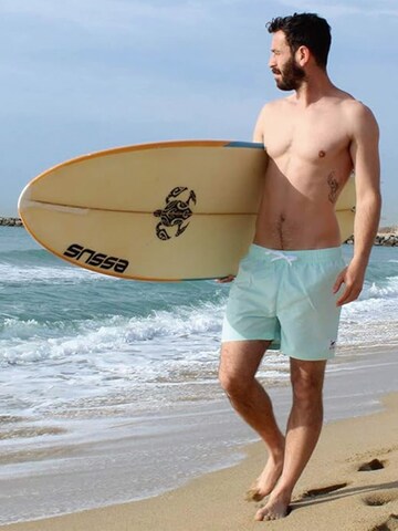 Surf Monkey - Bermudas en azul