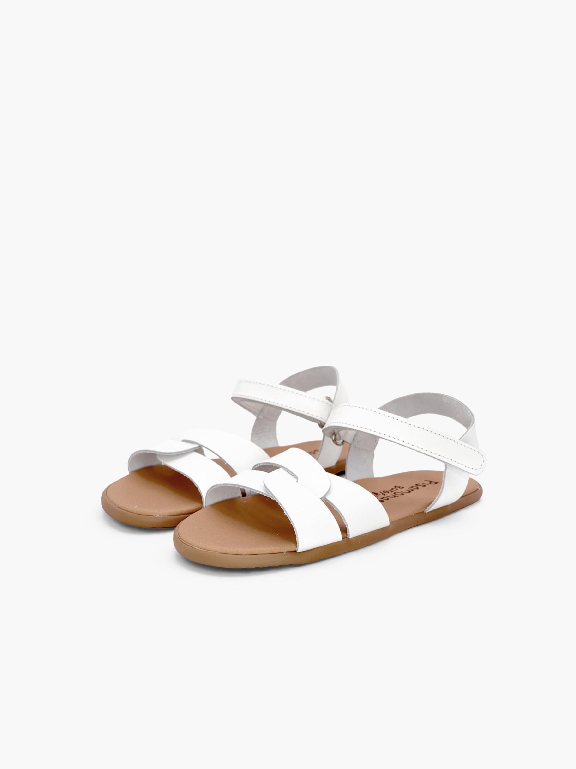 Pisamonas - Sandália em branco