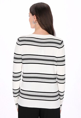 usha BLACK LABEL Pullover in Weiß