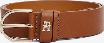Cintura 'Essential Effortless' di TOMMY HILFIGER in marrone: frontale