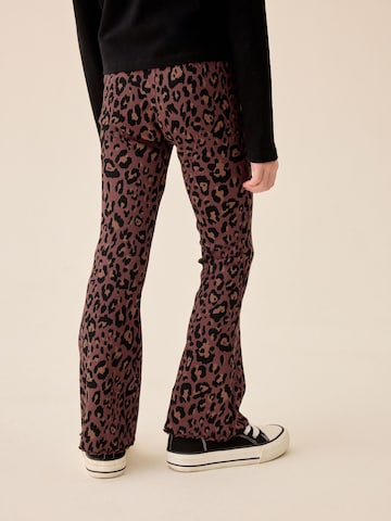 Next Flared Leggings in Braun
