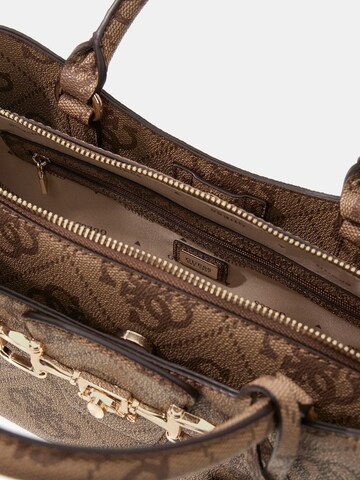 Borsa a mano 'Guess Sacs à main Karnilla Logo Bucket Latte Logo OS992406' di GUESS in marrone