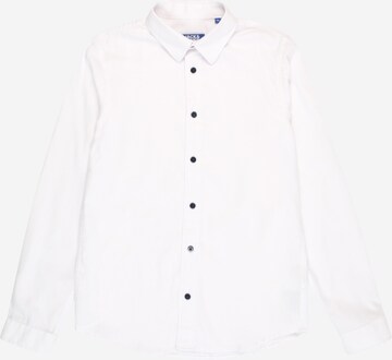 Jack & Jones Junior قميص 'ORION' بلون أبيض: الأمام