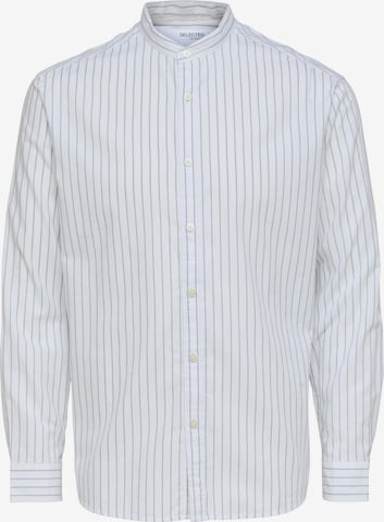 SELECTED HOMME Regular fit Button Up Shirt 'Regkam' in White: front