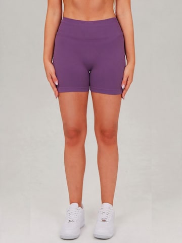 FemmeTone Slim fit Leggings 'Abril' in Purple