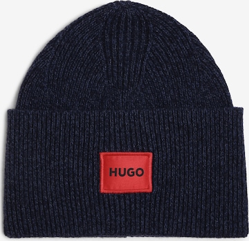 HUGO Beanie 'Xaff 6' in Blue: front