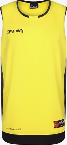 SPALDING Performance Shirt 'Hustle' in Yellow: front