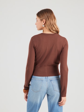 Tally Weijl Pletena jopa | rjava barva