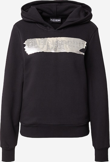 Plein Sport Sweatshirt i sort / sølv, Produktvisning