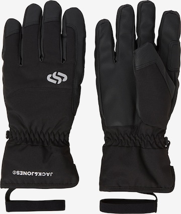 JACK & JONES - Guantes con dedos en negro: frente