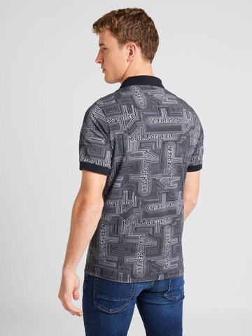 Karl Lagerfeld Poloshirt in Schwarz