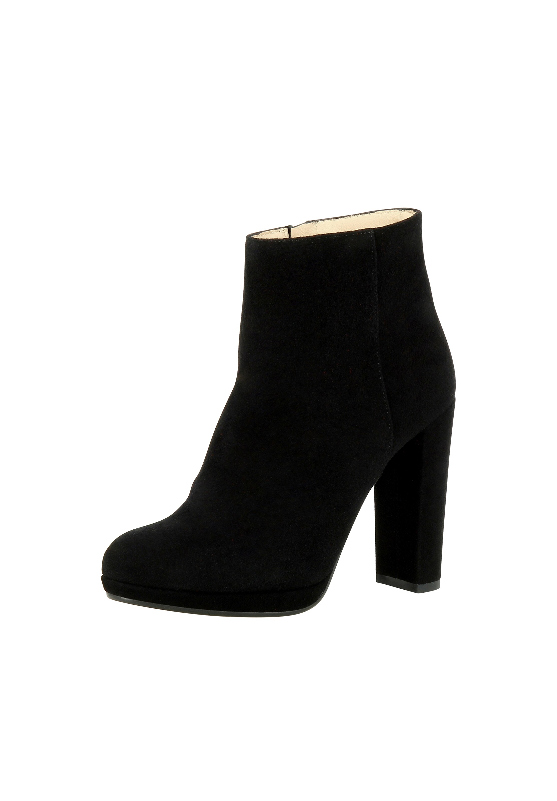 EVITA Enkellaarsjes in Zwart: voorkant