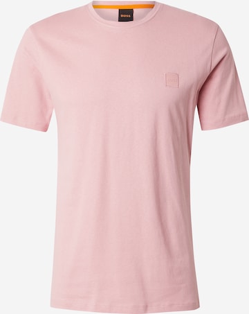 BOSS T-Shirt 'Tales' in Pink: Vorderseite