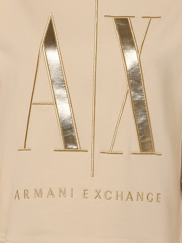 ARMANI EXCHANGE Sweatshirt in Beige