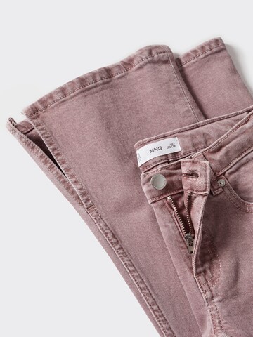 MANGO KIDS Flared Jeans 'Fiona' in Purple