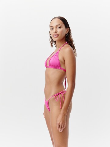 Triangolo Top per bikini 'Luana' di LeGer by Lena Gercke in rosa