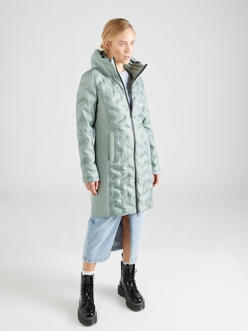 Manteau mi-saison s.Oliver en vert : devant