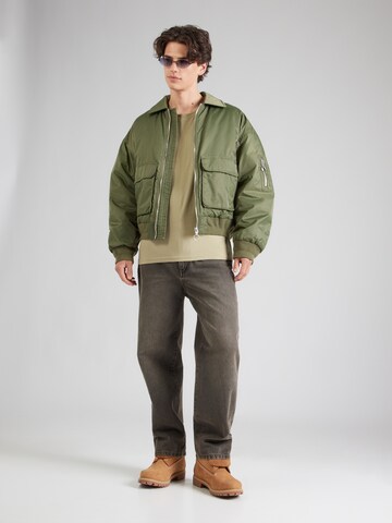 zaļš ALPHA INDUSTRIES T-Krekls