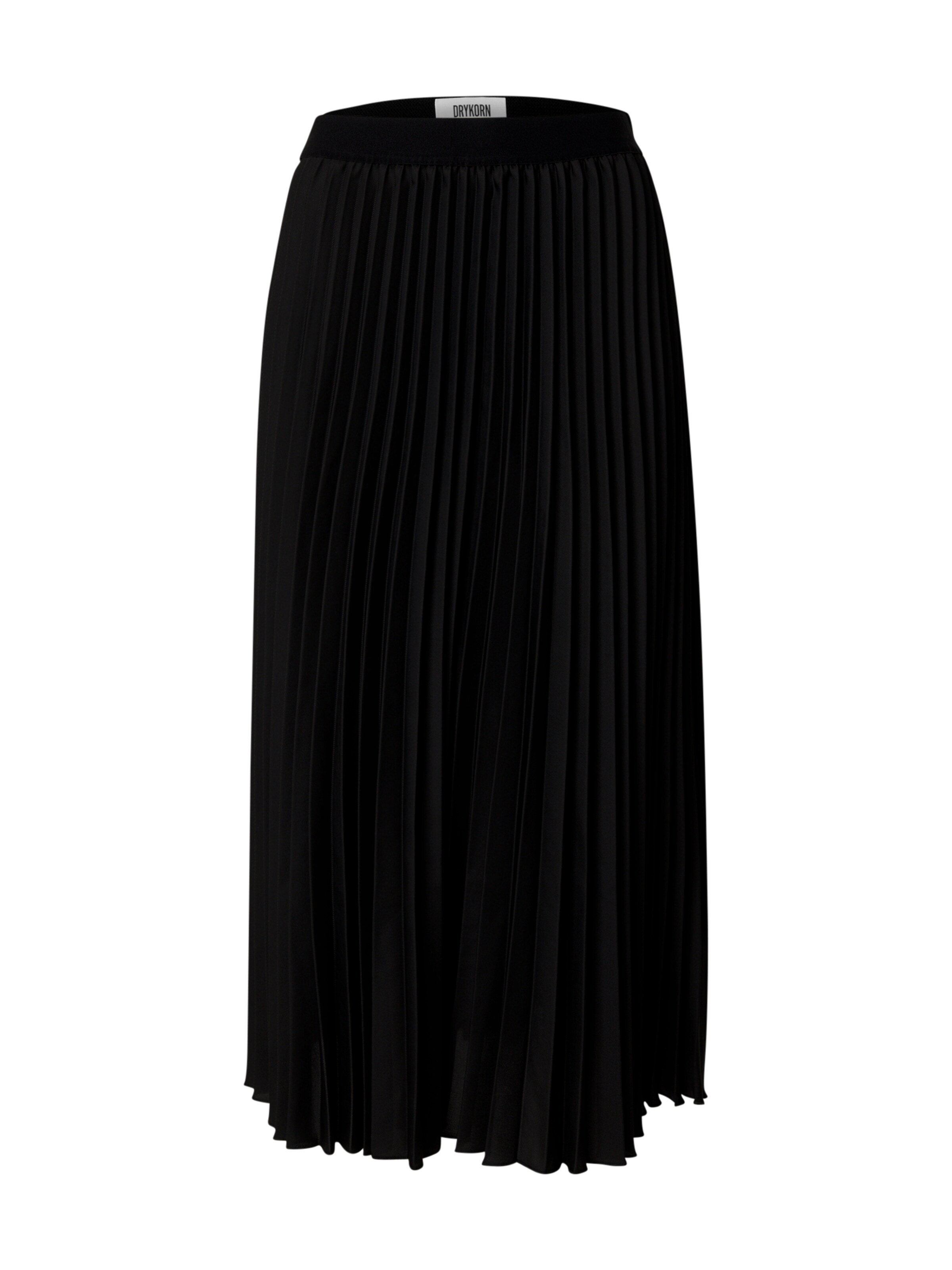 DRYKORN Sukně 'PATRECIA' – černá: přední strana