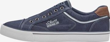 s.Oliver Slip-ons in Blauw