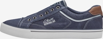 s.Oliver Slip-Ons in Blue