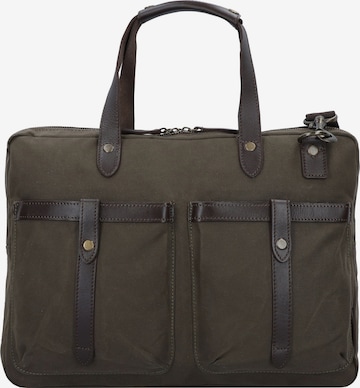 Harbour 2nd Document bag 'Cool Casual ' in Green: front