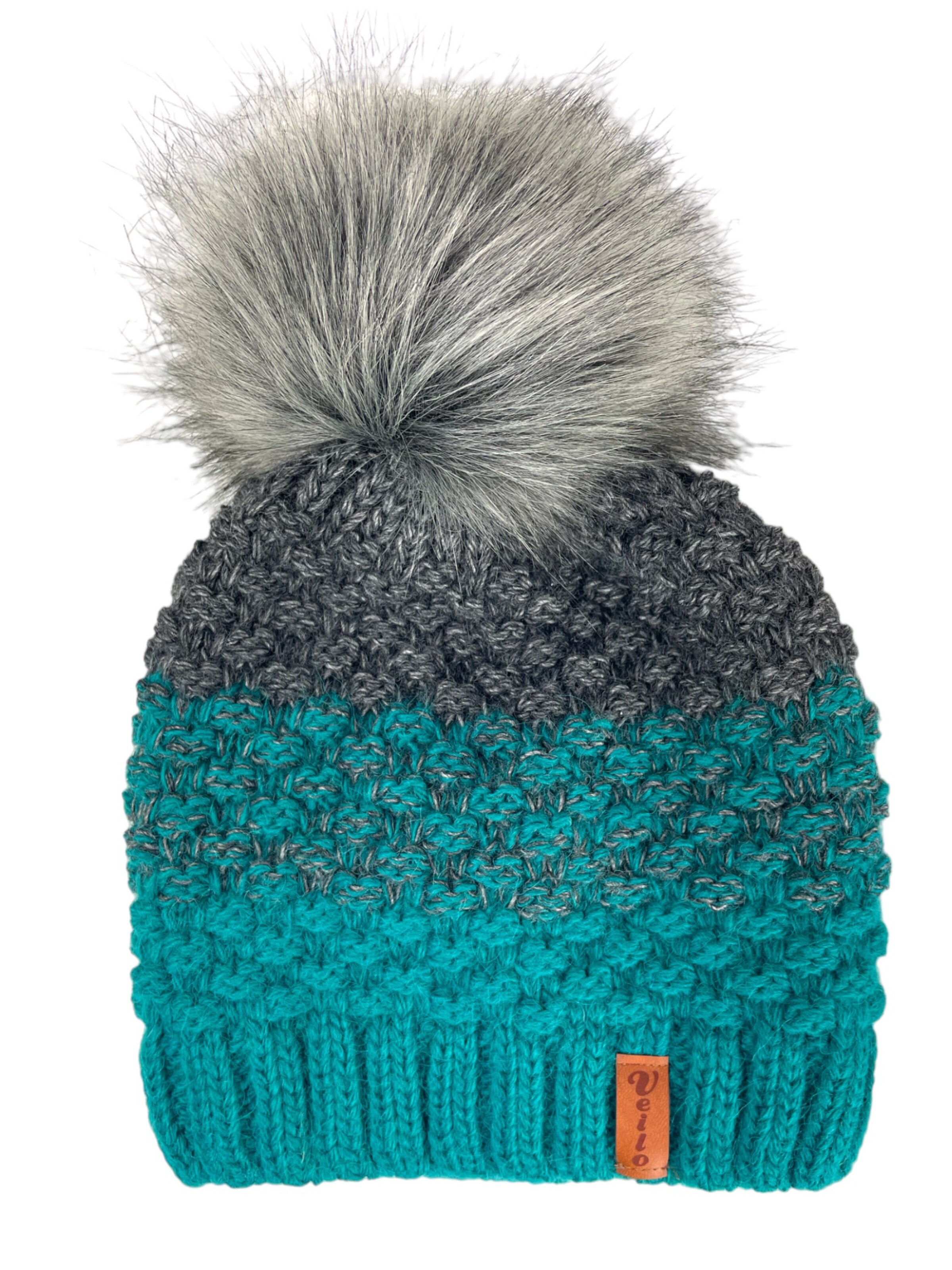 Kumixi Beanie 'Set: Mütze & Loop Schal' in Green