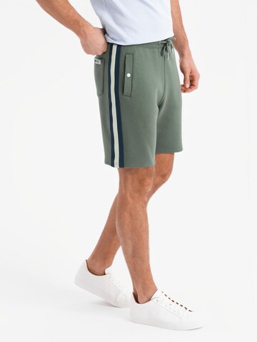 Ombre Regular Broek in Groen