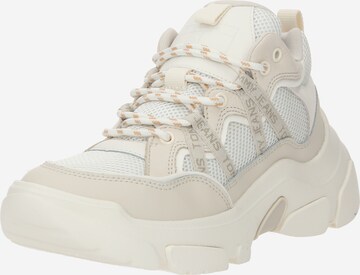 Tommy Jeans Sneakers laag in Beige: voorkant