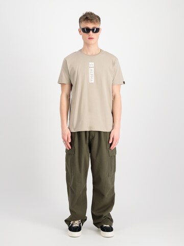 ALPHA INDUSTRIES Bluser & t-shirts i beige