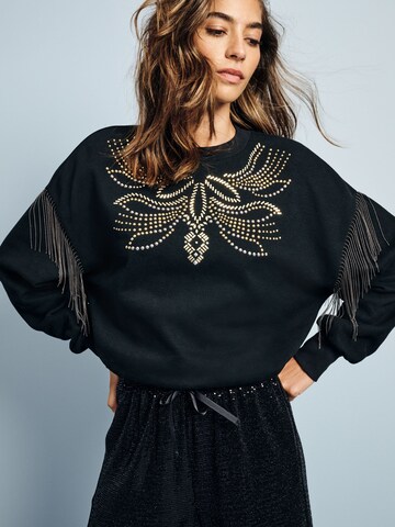Next Sweatshirt in Schwarz