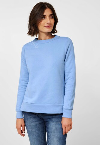 CECIL Sweatshirt in Blau: predná strana