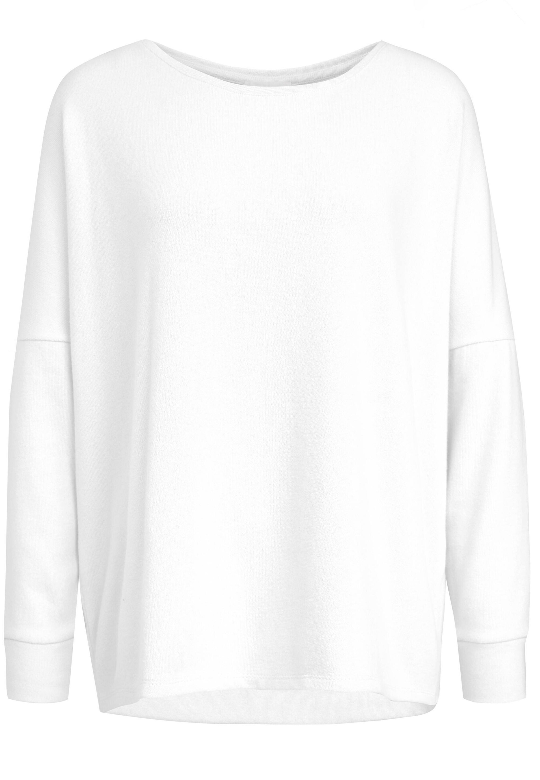 Frauen Sweat Cotton Candy Sweatshirt 'CALPURNIA' in Weiß - XN87625