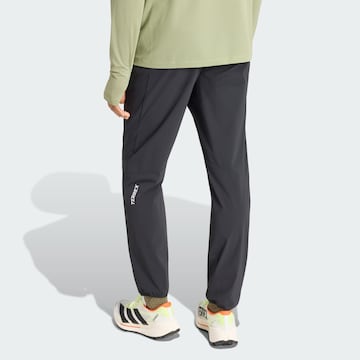 Regular Pantalon de sport 'Terrex Xperior CLIMA365' ADIDAS TERREX en noir