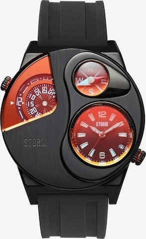 STORM Analoguhr 'Navitrek' in Rot: Vorderseite