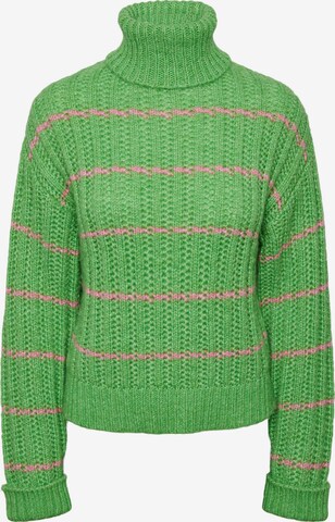 PIECES Pullover 'Alexandra' i grøn: forside