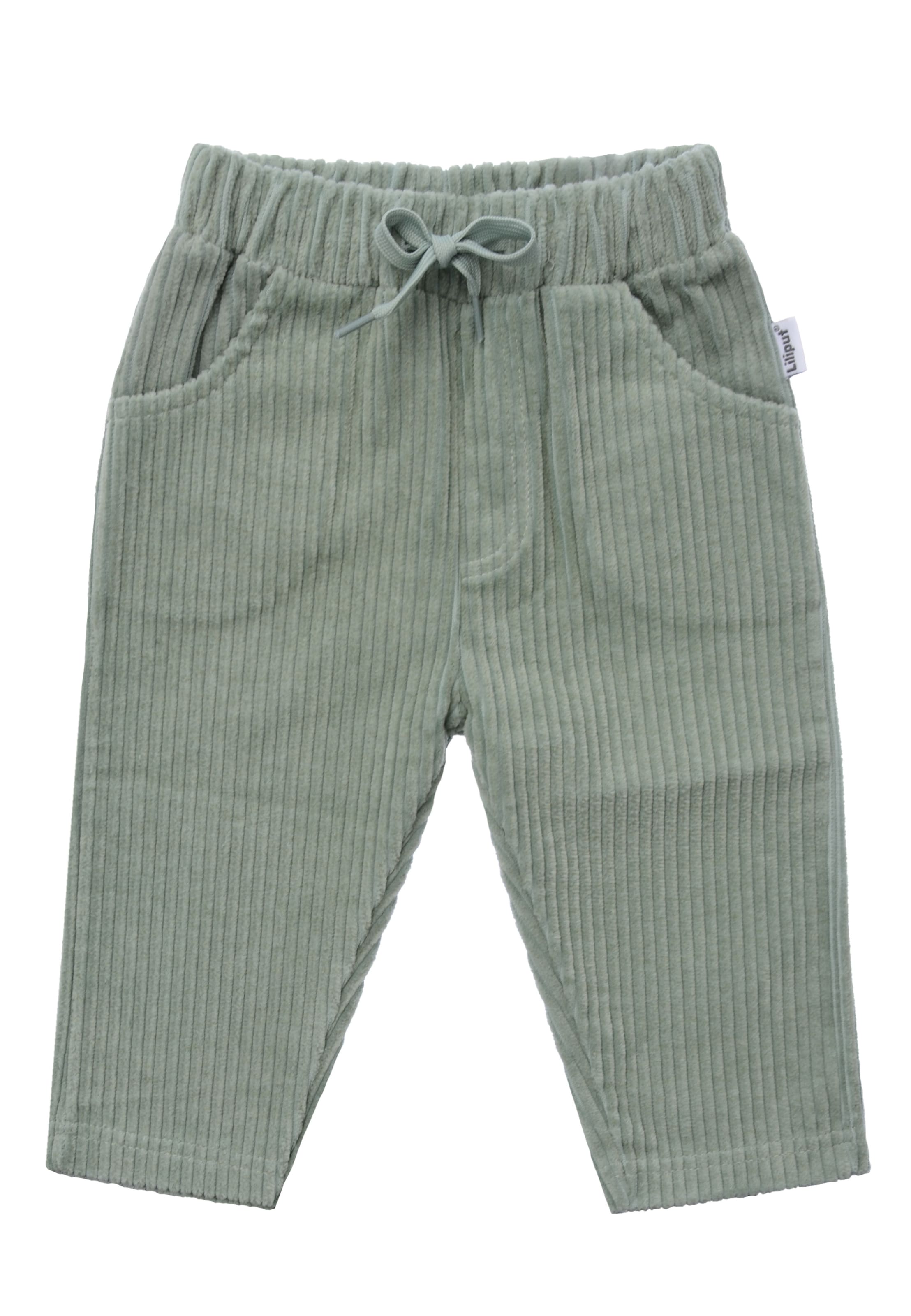 LILIPUT Regular Pants in Green: front