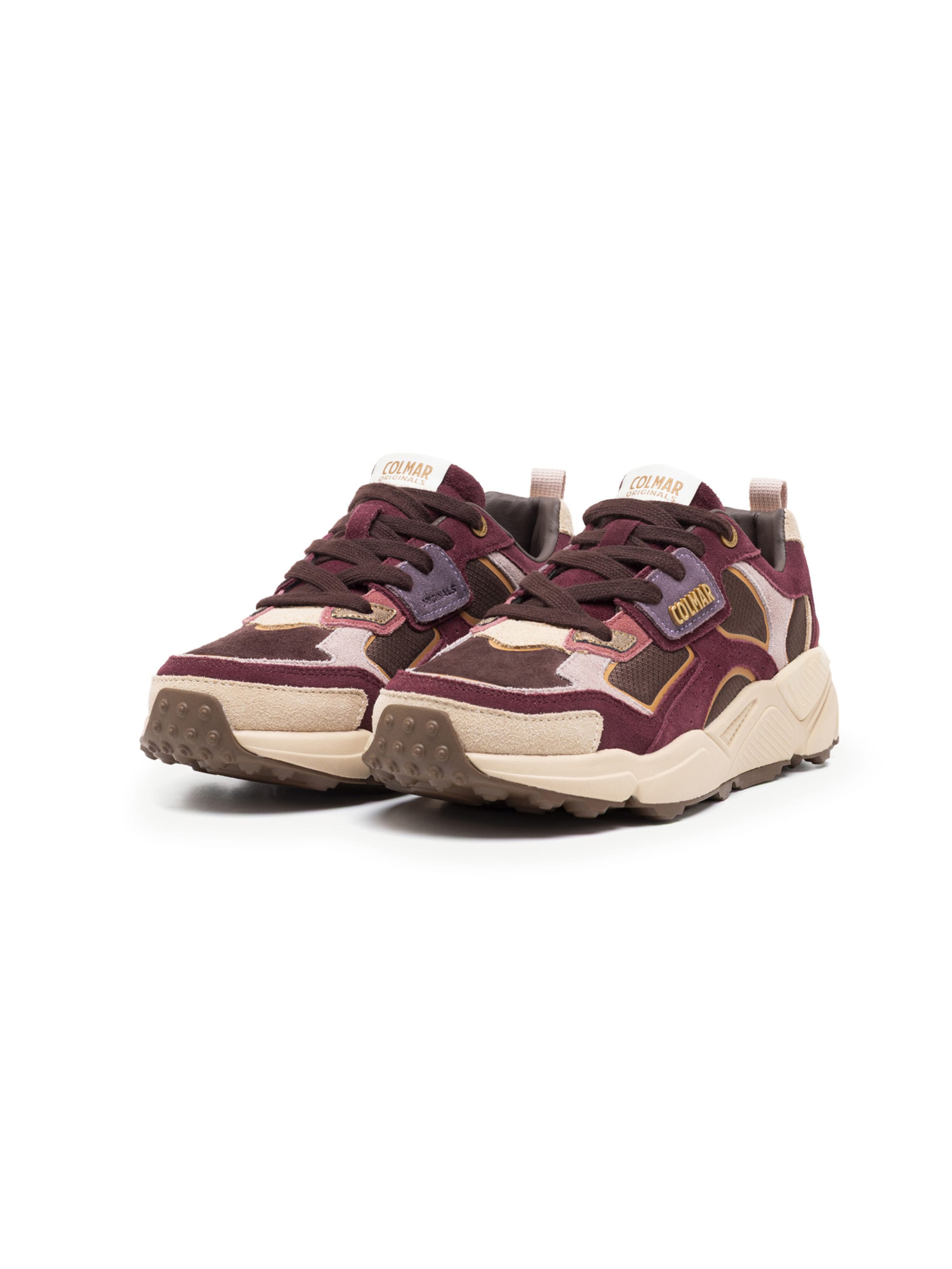 Sneaker bassa 'Garner Fate' di Colmar in rosso: frontale