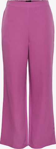 Pantalon 'PCBOZZY' PIECES en violet : devant