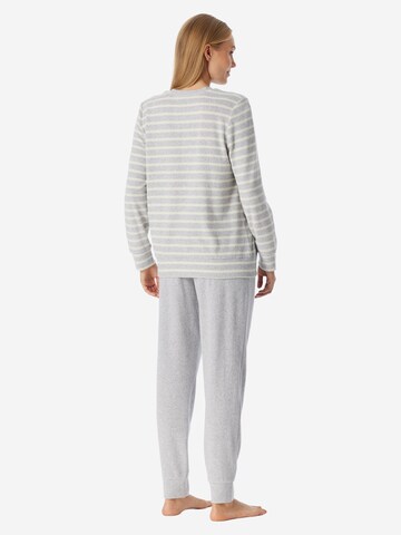 SCHIESSER Pyjama 'Casual Essentials'‌‌‌‌‌‌ in Grau