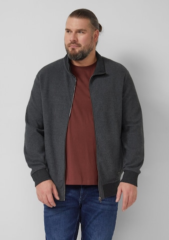 Veste de survêtement s.Oliver en gris : devant