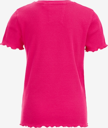 WE Fashion Majica | roza barva