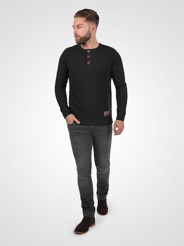 !Solid Pullover 'Terrance' in Schwarz: Vorderseite